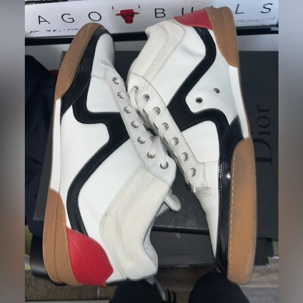 Dior Homme Tri Color Low Top Sneakers - Picture 6 of 10